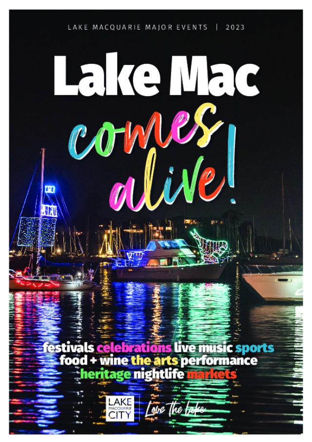 Lake Macquarie Event Flyer